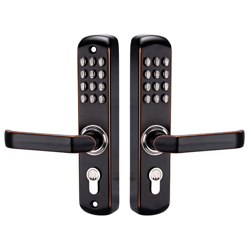 Mechanical combination door lock2